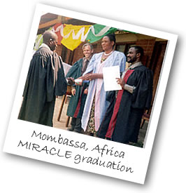 Mombassa, Africa MIRACLE Graduation