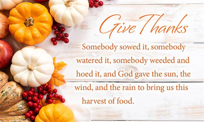 Give Thanks