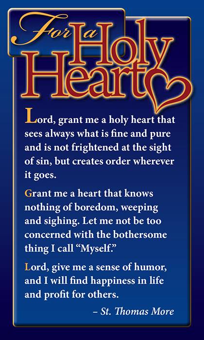 For a Holy Heart