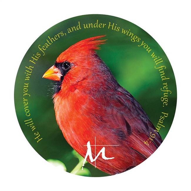 Cardinal Window Cling