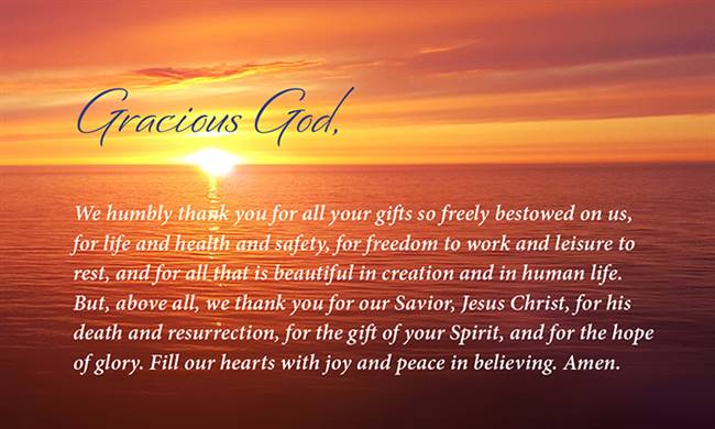 Gracious God